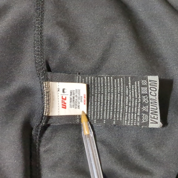 UFC Venum Cripto Full Zip Black (Personalized) Hoodie Men's Size medium - Picture 9 of 12